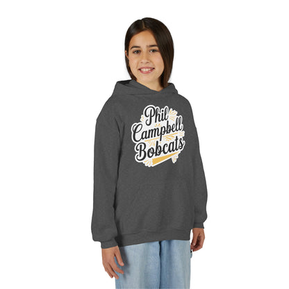 Youth Hoodie Sweatshirt \ Phil Campbell Bobcats \ PCBG2