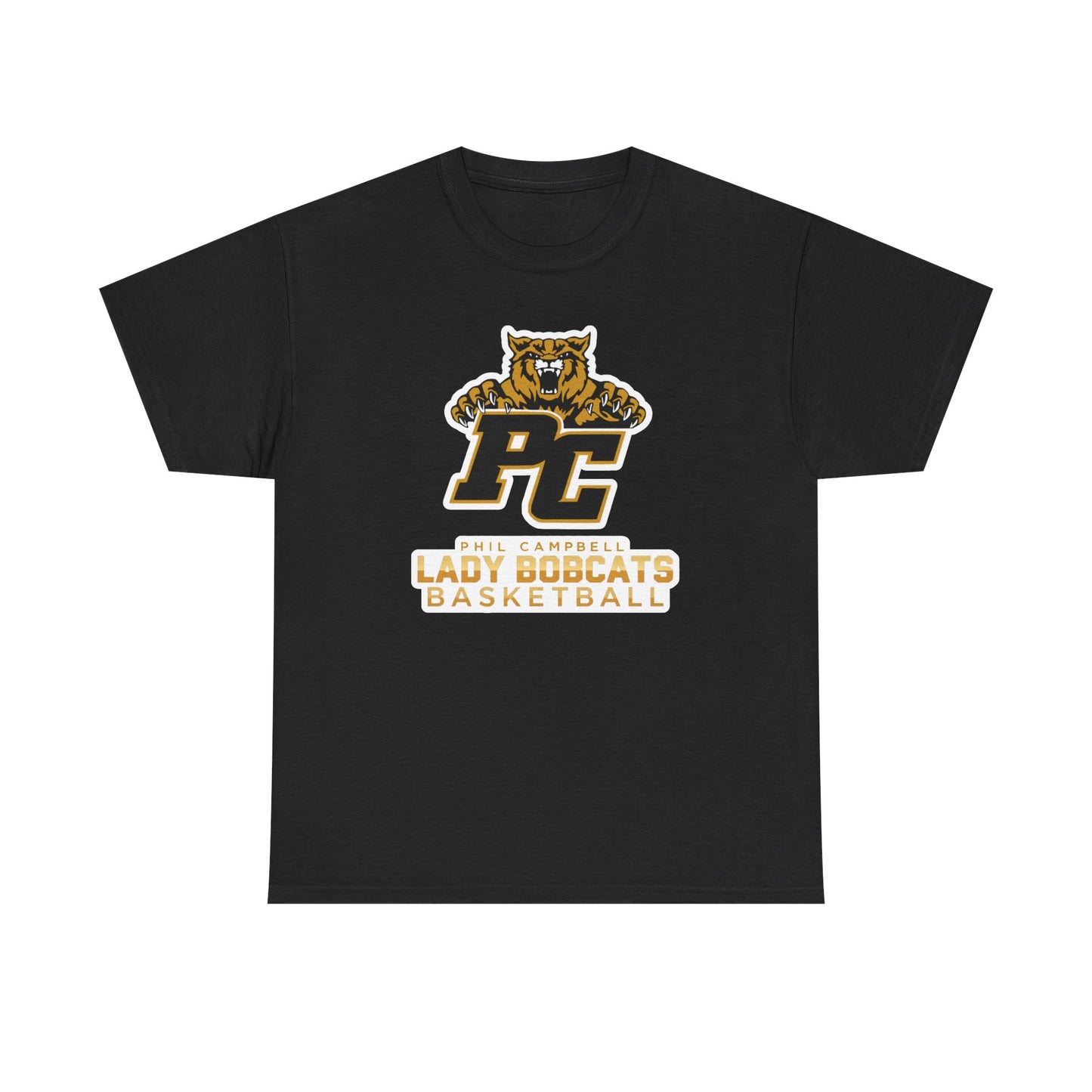 Adult Tee \ Phil Campbell Bobcats Basketball \ PCBBKG1