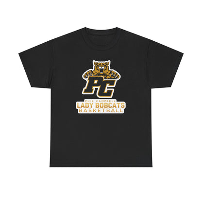 Adult Tee \ Phil Campbell Bobcats Basketball \ PCBBKG1