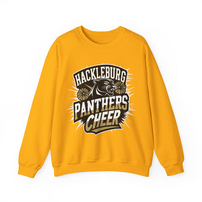Adult Crewneck Sweatshirt \ Hackleburg Panthers Cheer \ HPC1