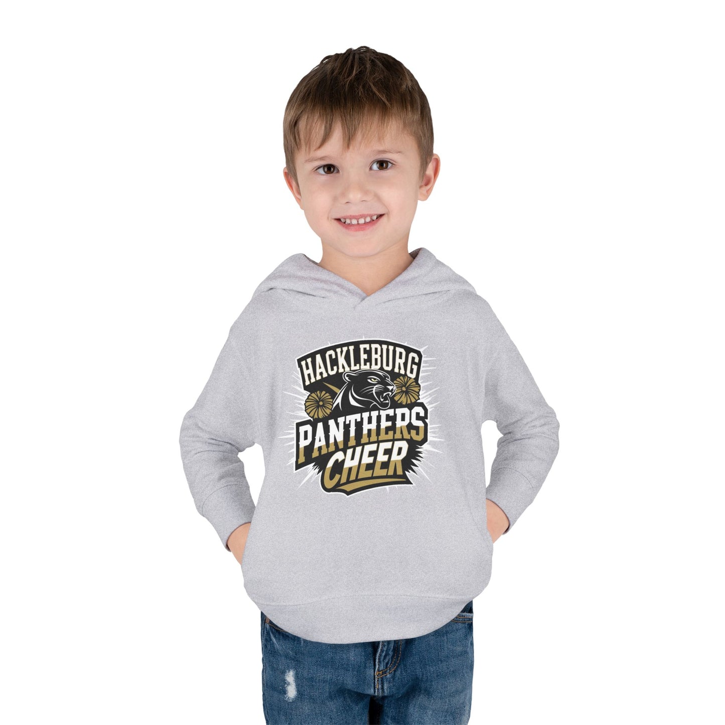 Toddler Hoodie Sweatshirt \ Hackleburg Panthers \ HPC1