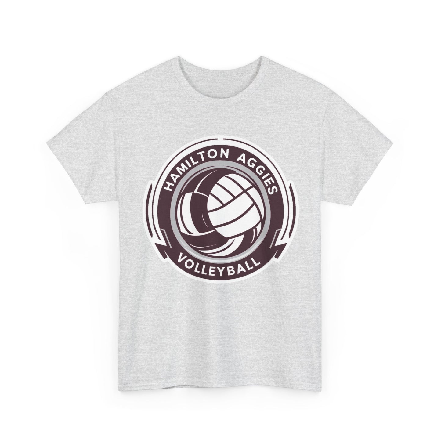 Adult Tee \ Hamilton Aggies Volleyball \ HAV1