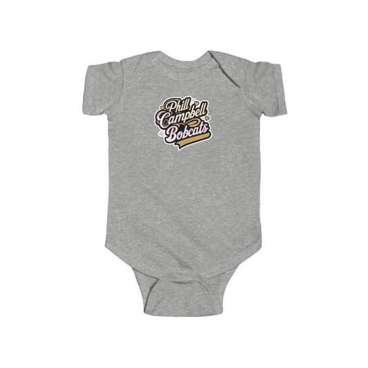 Short Sleeve Baby Bodysuit \ Phill Campbell Bobcats \ PCBG1