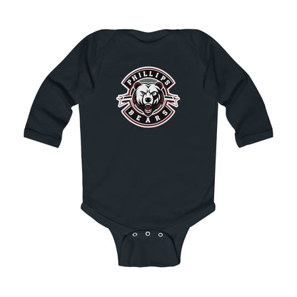 Long Sleeve Baby Bodysuit \ Phillips Bears \ PB1