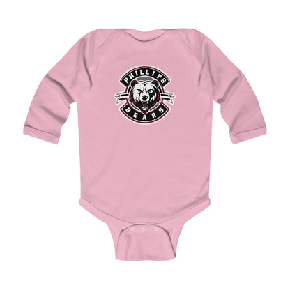 Long Sleeve Baby Bodysuit \ Phillips Bears \ PB1