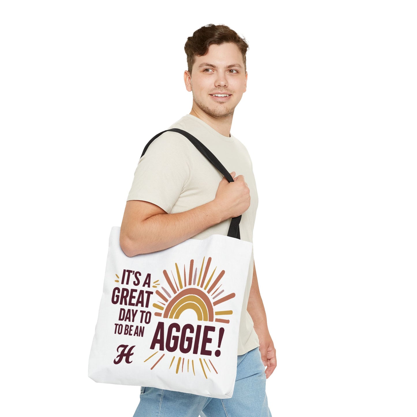 Tote Bag \ It's a Great Day to be an Aggie! \ GDA1