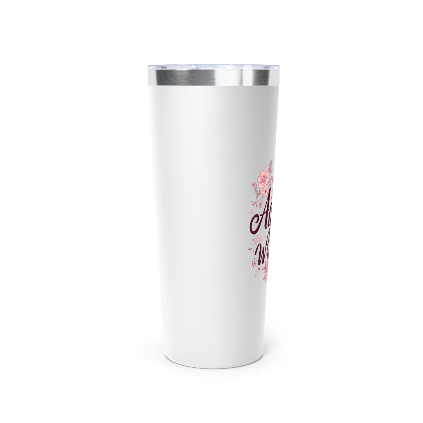 22oz Copper Insulated Tumbler \ Hamilton Aggies Wrestling \ HAWG1
