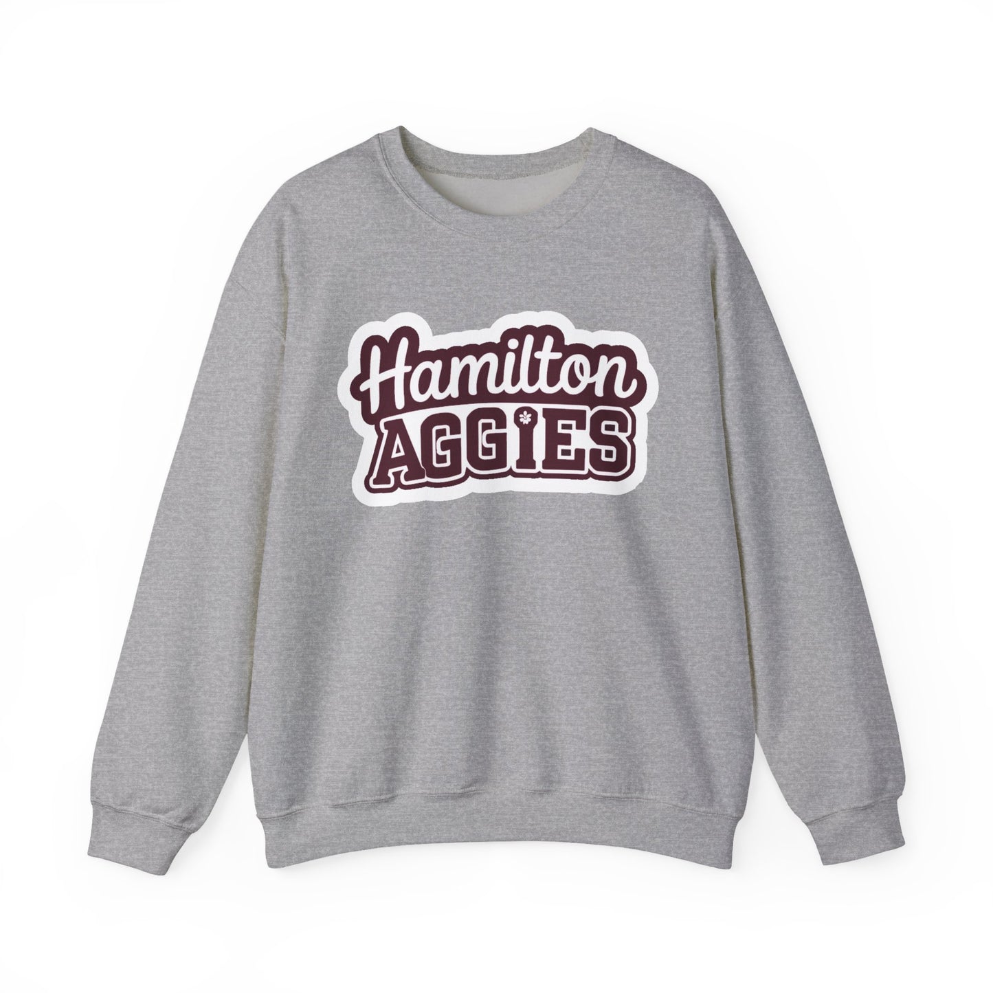 Adult Crewneck Sweatshirt \ Hamilton Aggies \ HAG2