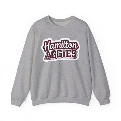 Adult Crewneck Sweatshirt \ Hamilton Aggies \ HAG2