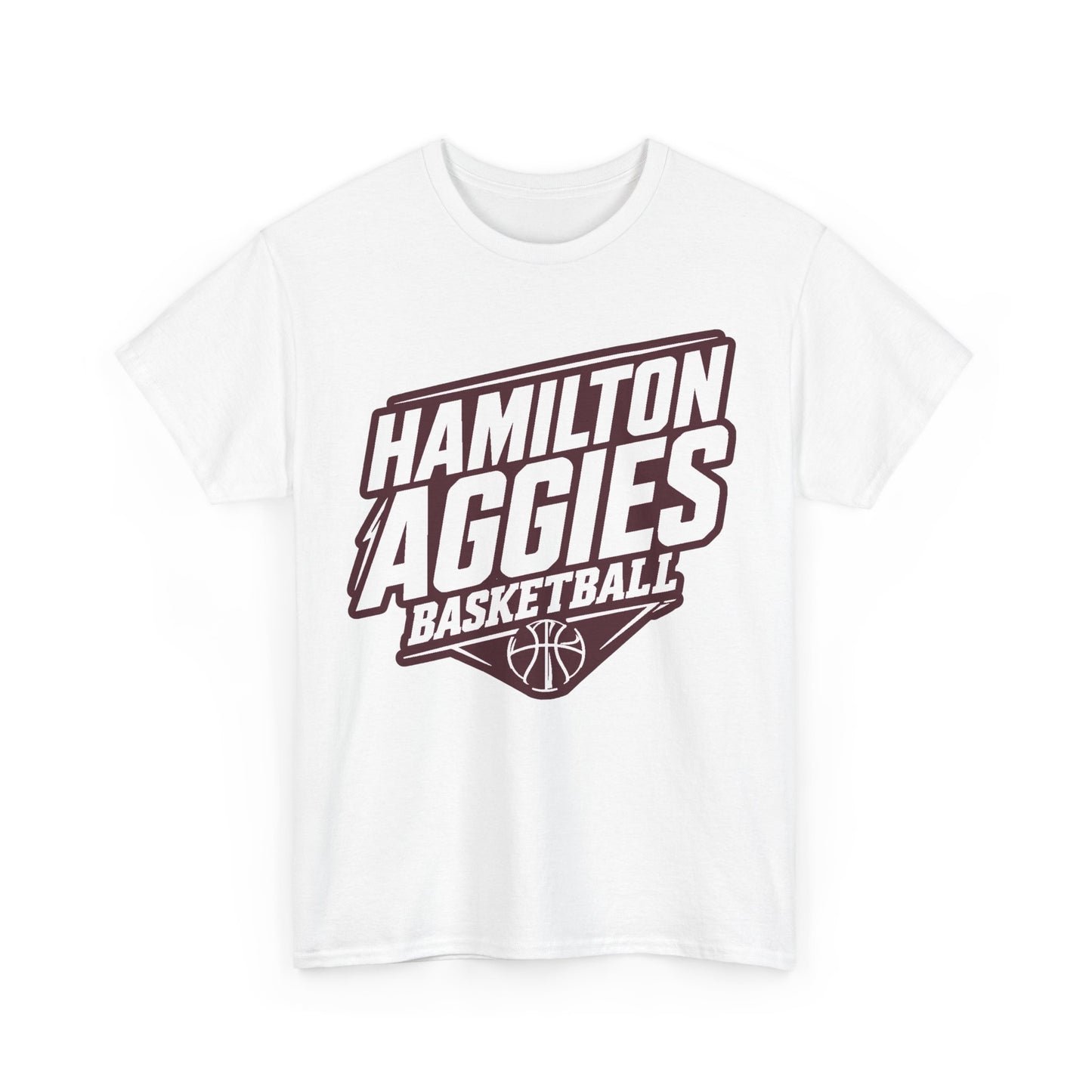 Adult Tee \ Hamilton Aggies Basketball \ HABK2