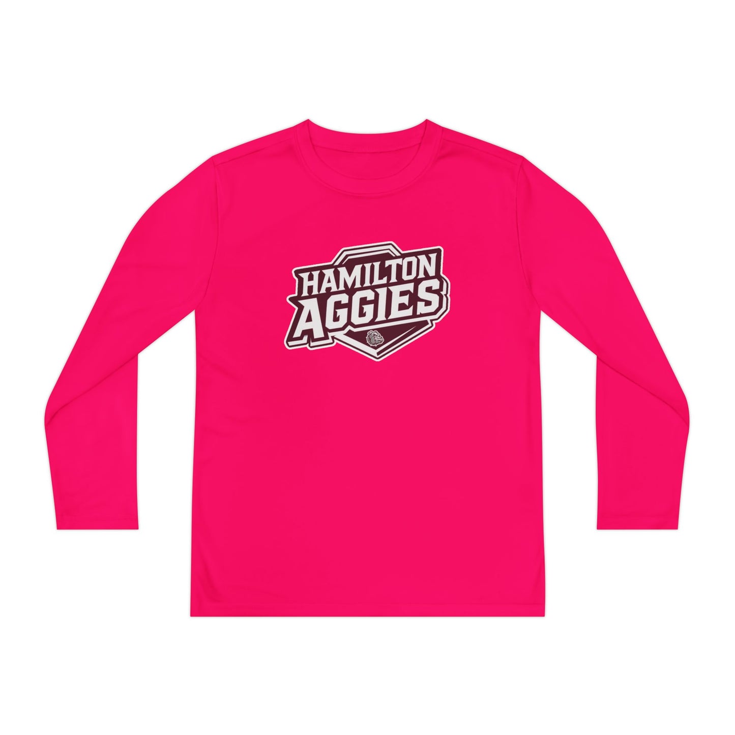 Youth Long Sleeve Tee \ Hamilton Aggies \ HA1