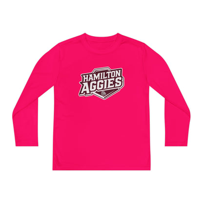 Youth Long Sleeve Tee \ Hamilton Aggies \ HA1