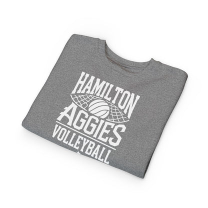 Toddler Crewneck Sweatshirt \ Hamilton Aggies Volleyball \ HAV2