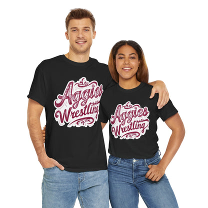 Adult Tee \ Hamilton Aggies Wrestling \ HAWG2