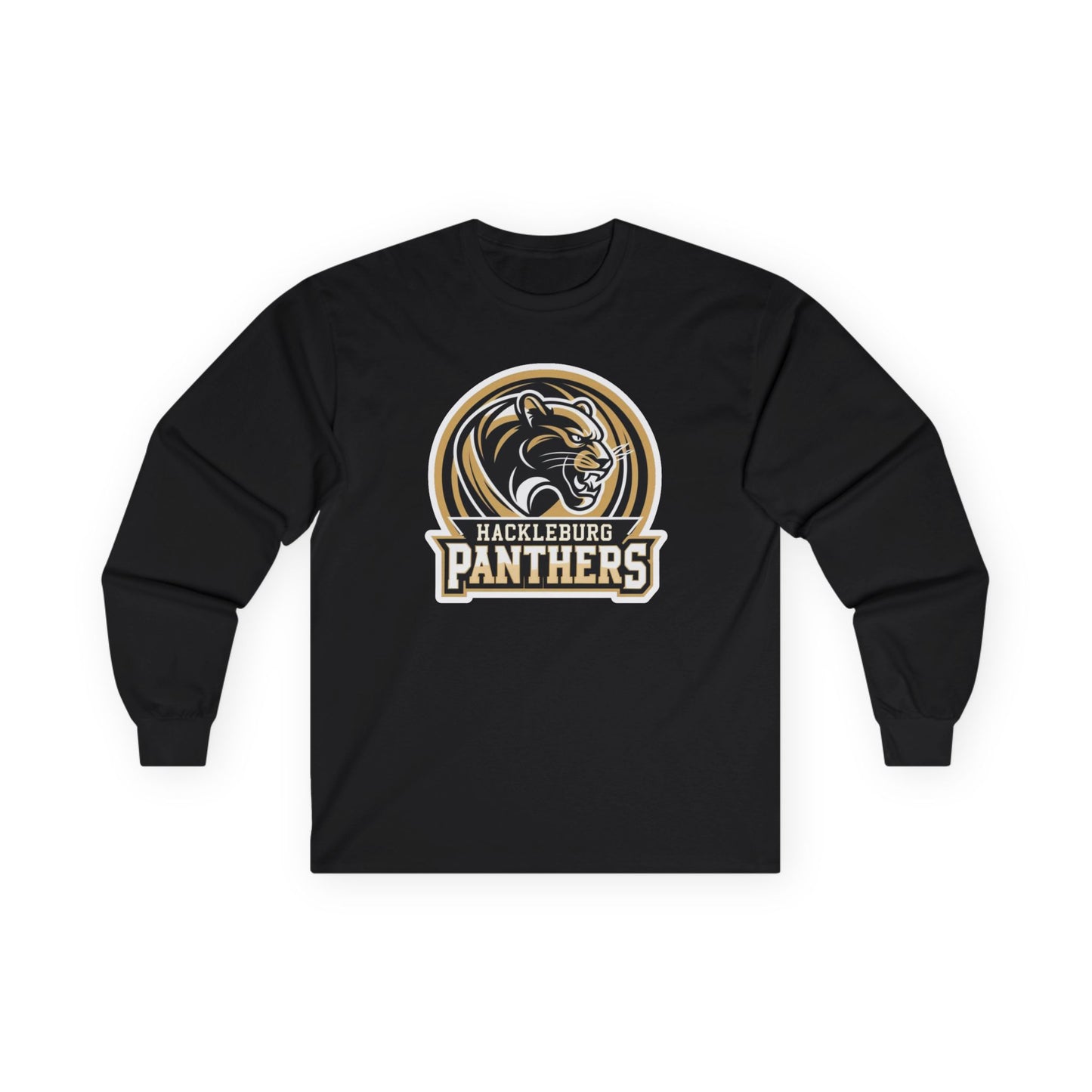 Adult Long Sleeve Tee \ Hackleburg Panthers \ HP2