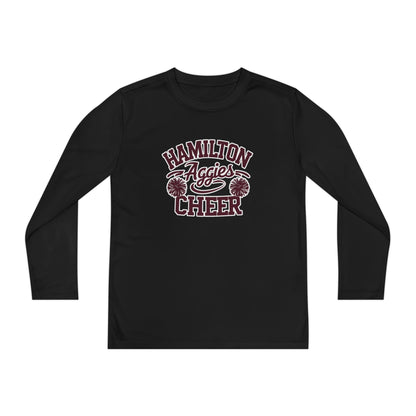 Youth Long Sleeve Tee \ Hamilton Aggies Cheer \ Style HAC2
