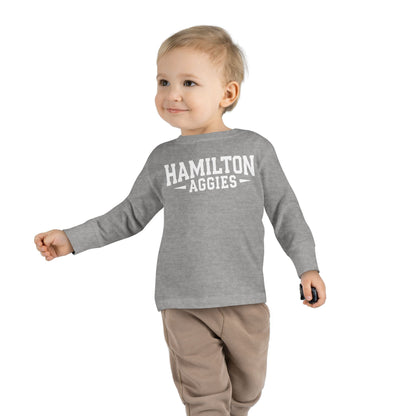 Toddler Long Sleeve Tee \ Hamilton Aggies \ HA3
