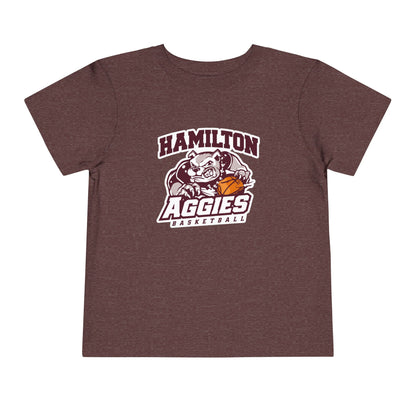 Toddler Tee \ Hamilton Aggies Basketball \ HABB1