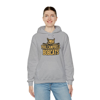 Adult Hoodie Sweatshirt \ Phil Campbell Bobcats \ PCB2