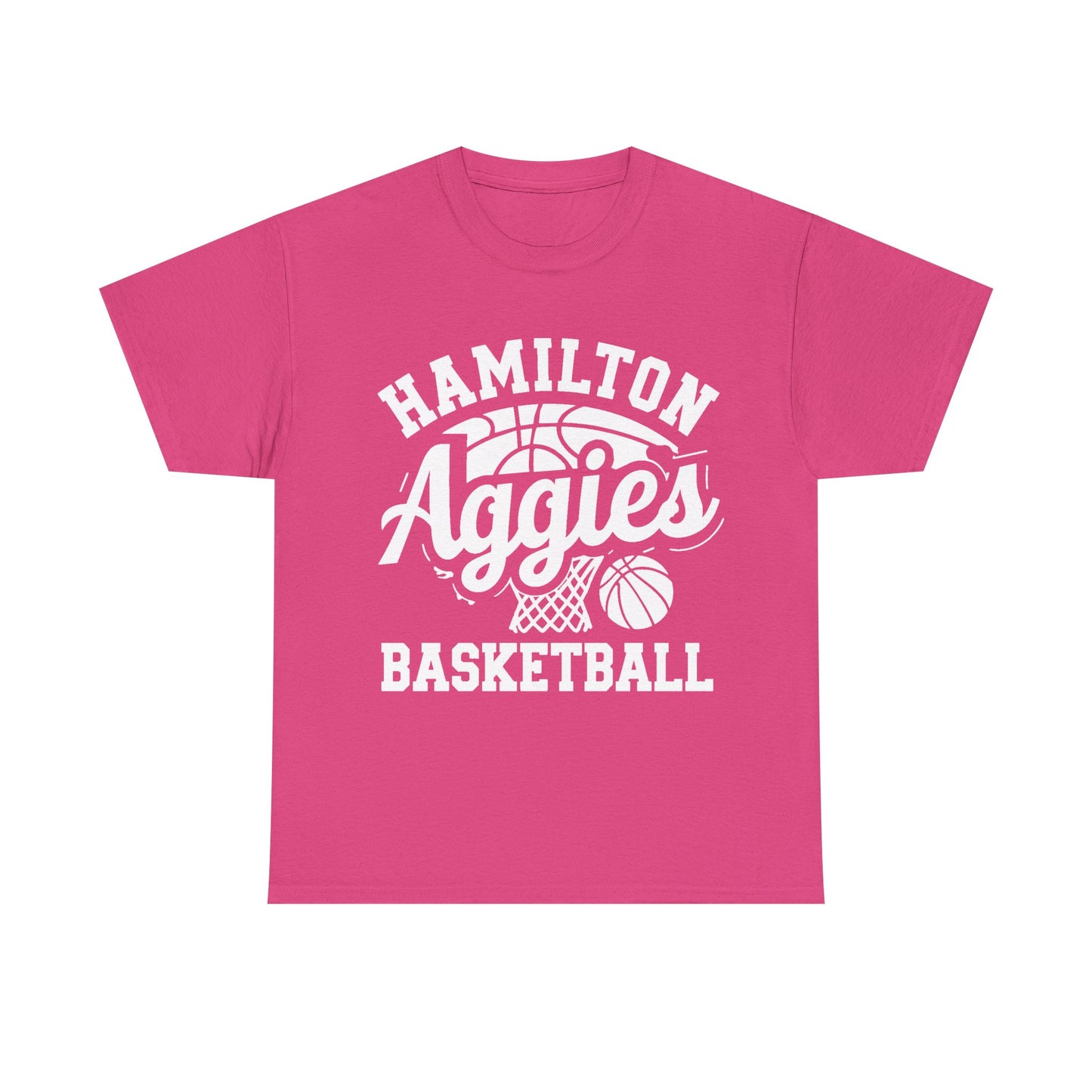 Adult Tee \ Hamilton Aggies Basketball \ HABBG1