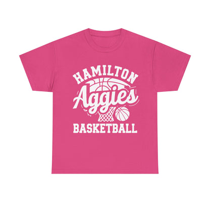 Adult Tee \ Hamilton Aggies Basketball \ HABBG1