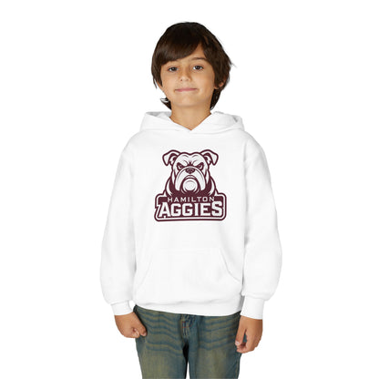 Youth Hoodie Sweatshirt \ Hamilton Aggies \ HA4