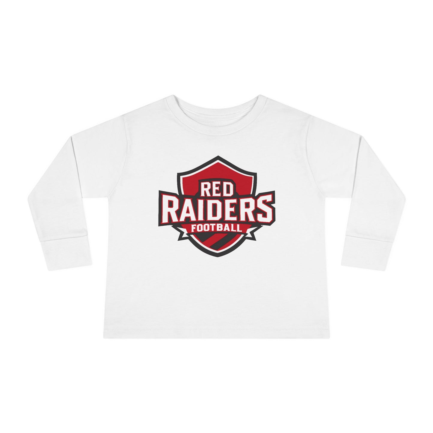 Toddler Long Sleeve Tee \ Marion County Red Raiders Football \ MCF2