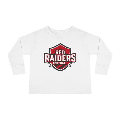 Toddler Long Sleeve Tee \ Marion County Red Raiders Football \ MCF2