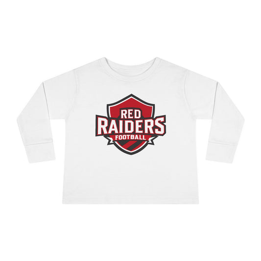 Toddler Long Sleeve Tee \ Marion County Red Raiders Football \ MCF2