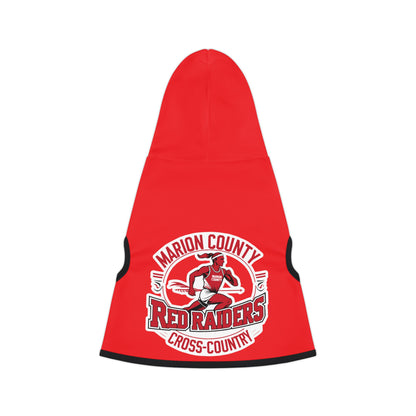 Pet Hoodie \ Marion County Red Raiders Cross-Country \ MCCC2