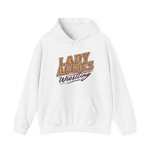 Adult Hoodie Sweatshirt \ Hamilton Aggies Wrestling \ HAWG3