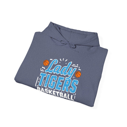 Adult Hoodie Sweatshirt \ Brilliant Tigers Basketball \ BTBKG1
