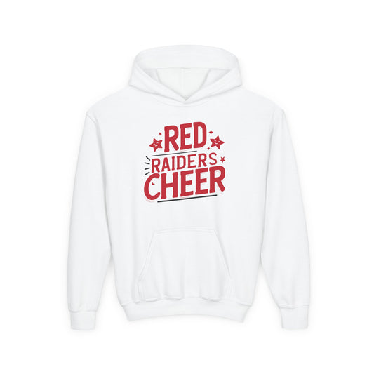 Youth Hoodie Sweatshirt \ Marion County Red Raiders Cheer \ MCC2