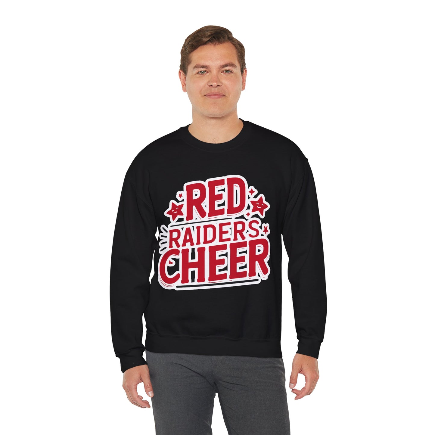 Adult Crewneck Sweatshirt \ Marion County Red Raiders Cheer \ MCC2