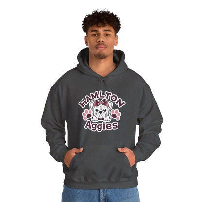 Adult Hoodie Sweatshirt \ Hamilton Aggies \ HAG3