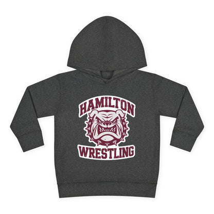 Toddler Hoodie Sweatshirt \ Hamilton Aggies Wrestling \ HAW2