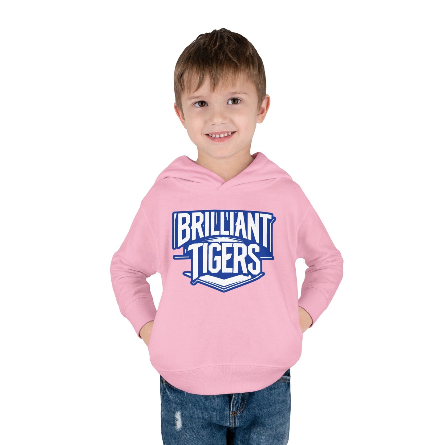 Toddler Hoodie Sweatshirt \ Brilliant Tigers \ BT2