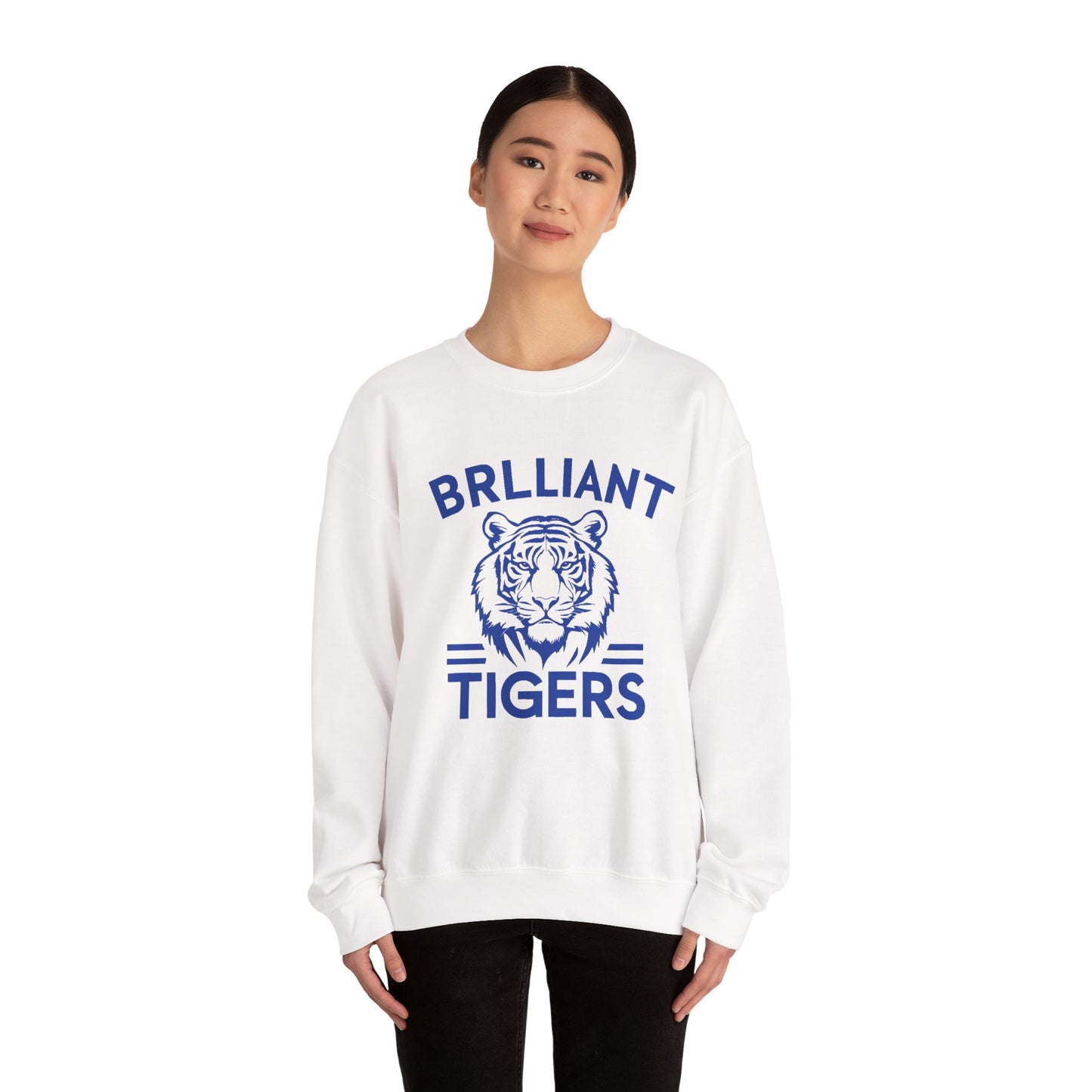 Adult Crewneck Sweatshirt \ Brilliant Tigers \ BT1