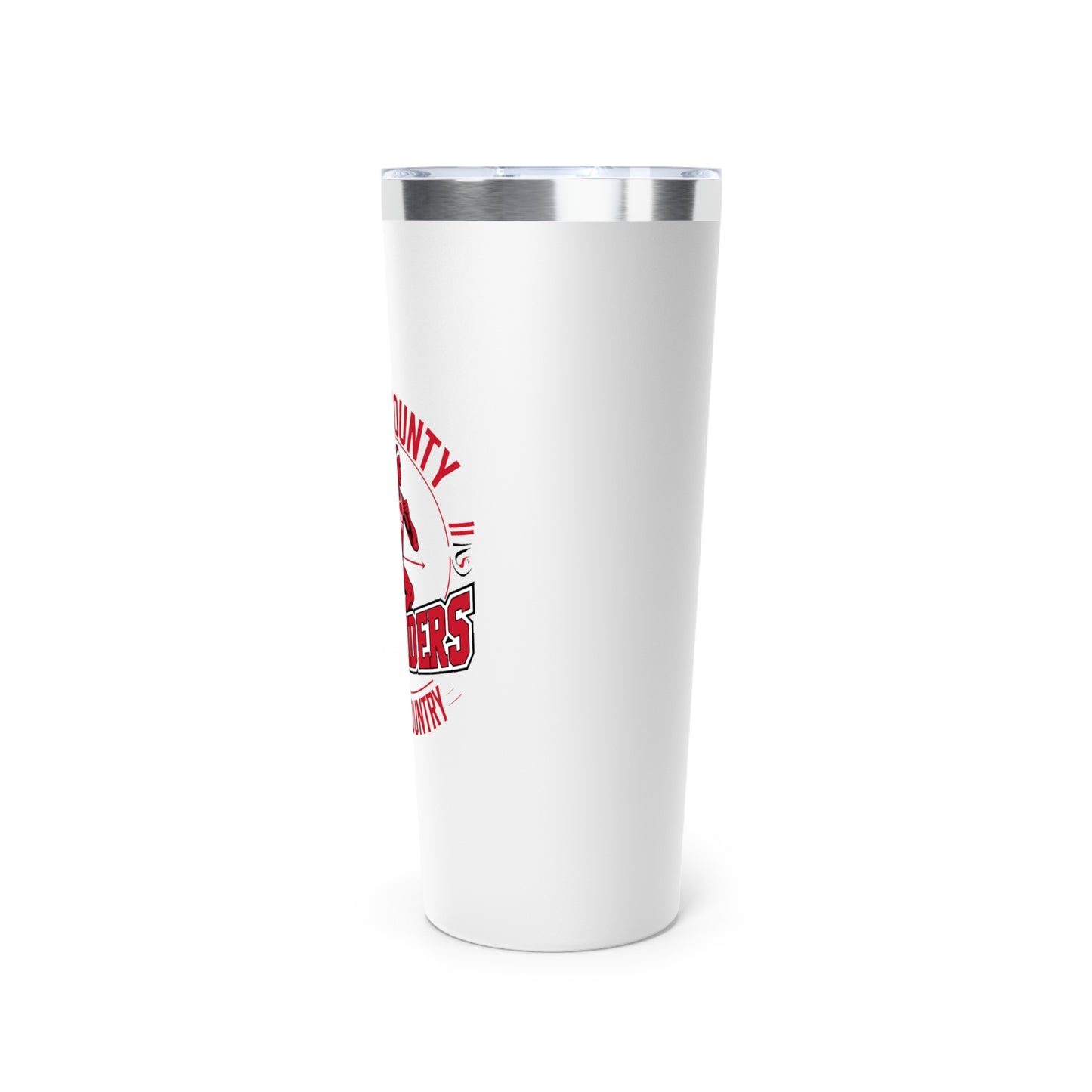 22oz Copper Insulated Tumbler \ Marion County Red Raiders Cross-Country \ MCCC2