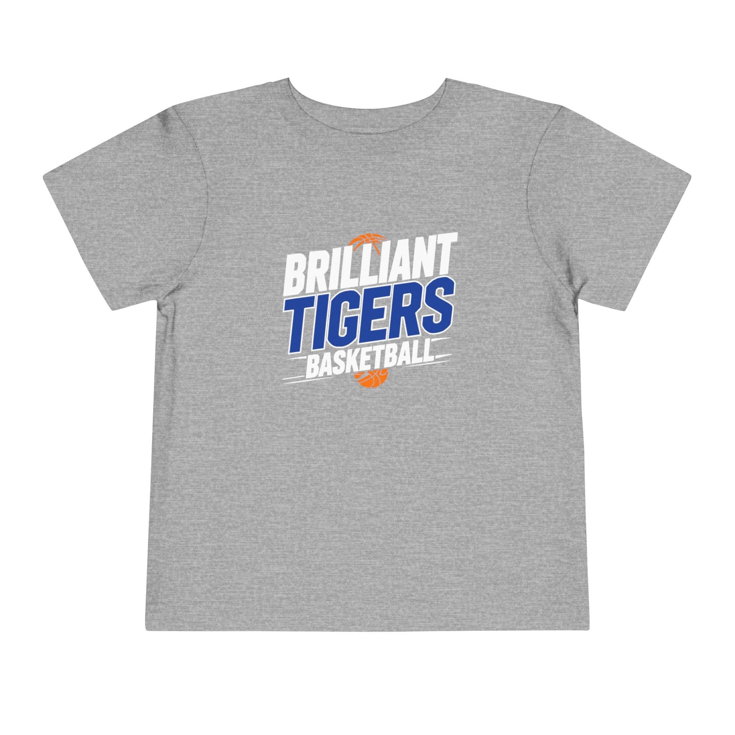 Toddler Tee \ Brilliant Tigers Basketball \ BTBK1