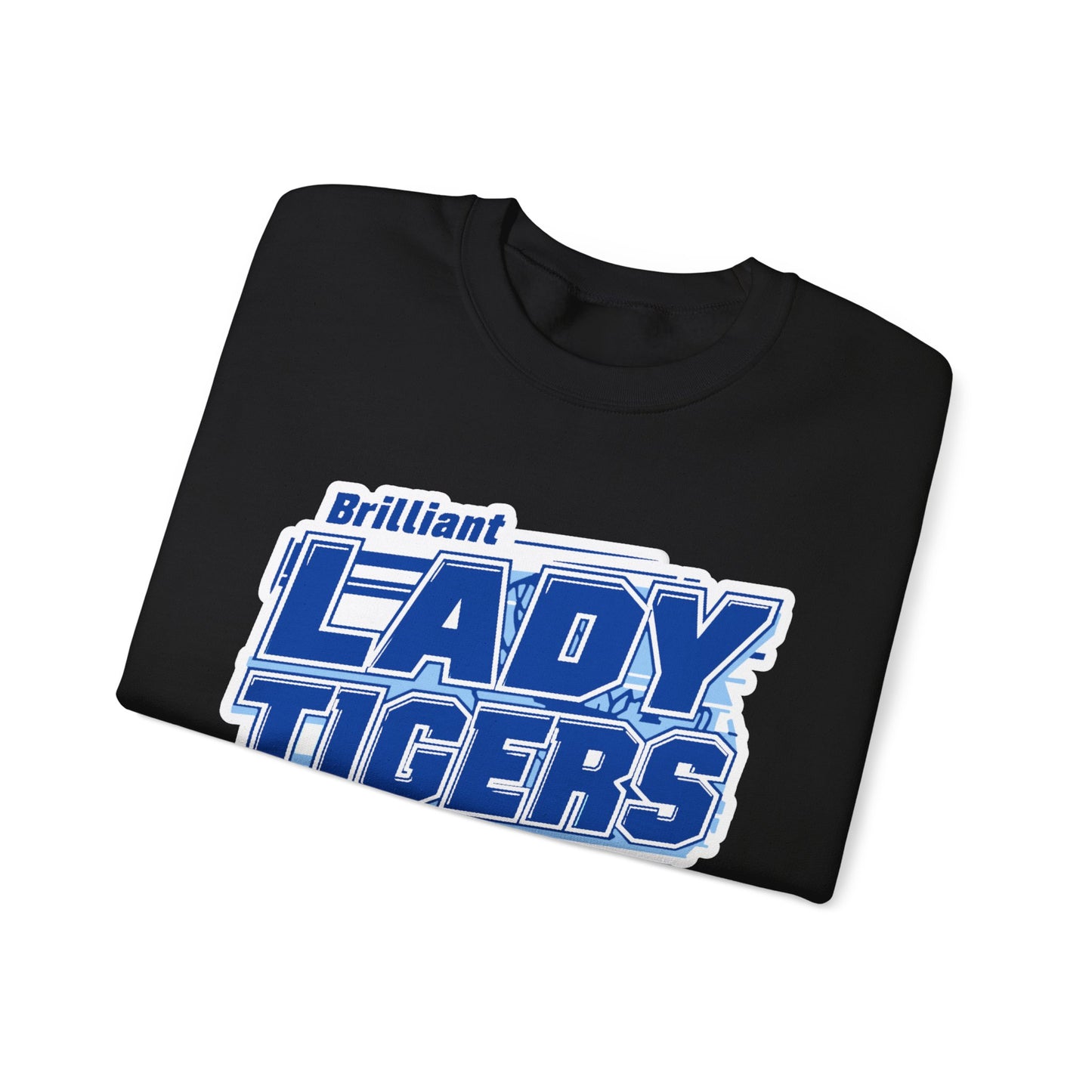 Adult Crewneck Sweatshirt \ Brilliant Tigers Basketball \ BTBKG2