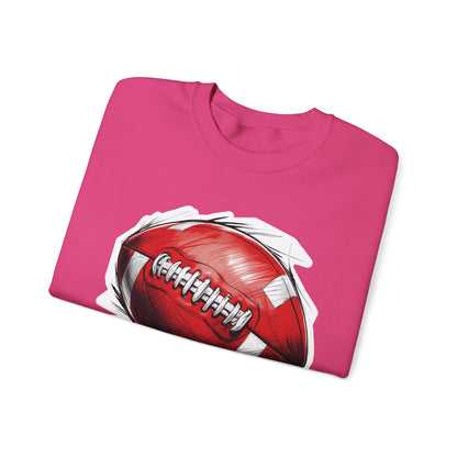 Adult Crewneck Sweatshirt \ Marion County Red Raiders Football \ MCF1