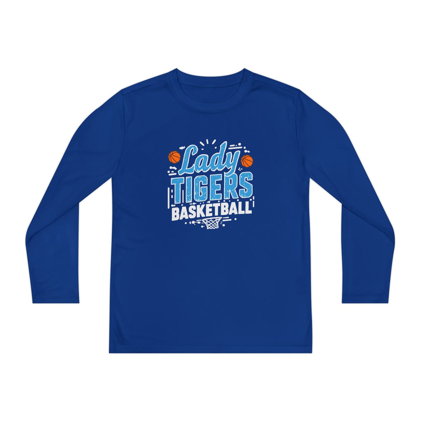 Youth Long Sleeve Tee \ Brilliant Tigers Basketball \ BTBKG1