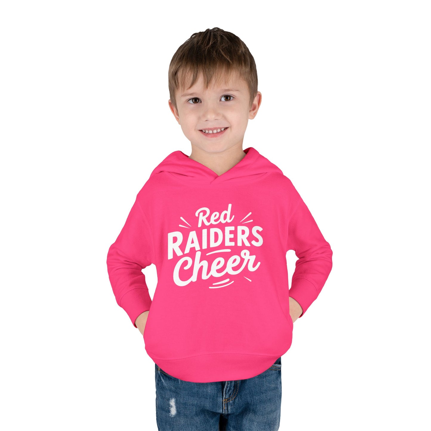 Toddler Hoodie Sweatshirt \ Marion County Red Raiders Cheer \ MCC1