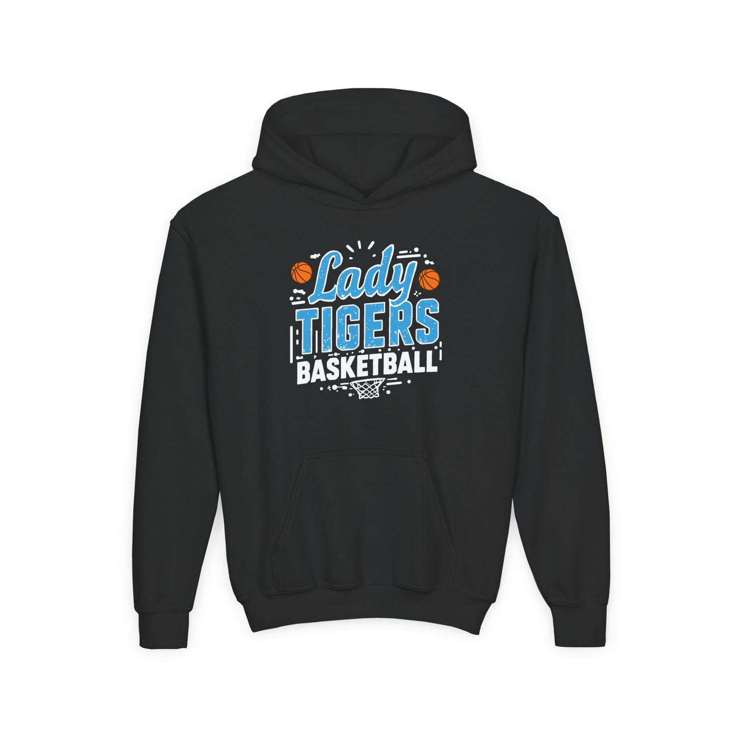 Youth Hoodie Sweatshirt \ Brilliant Tigers Basketball \ BTBKG1