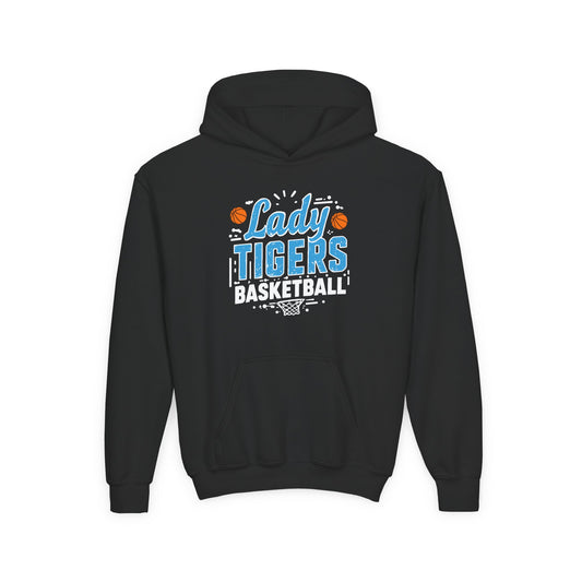 Youth Hoodie Sweatshirt \ Brilliant Tigers Basketball \ BTBKG1