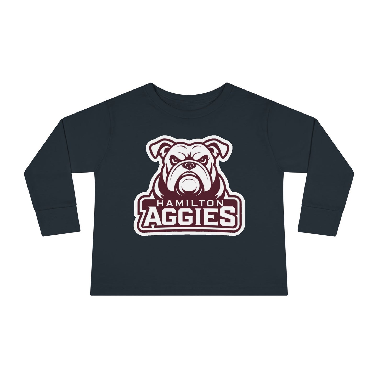 Toddler Long Sleeve Tee \ Hamilton Aggies \ HA4