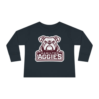 Toddler Long Sleeve Tee \ Hamilton Aggies \ HA4