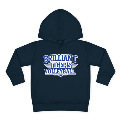 Toddler Hoodie Sweatshirt \ Brilliant Tigers Volleyball \ BTV2