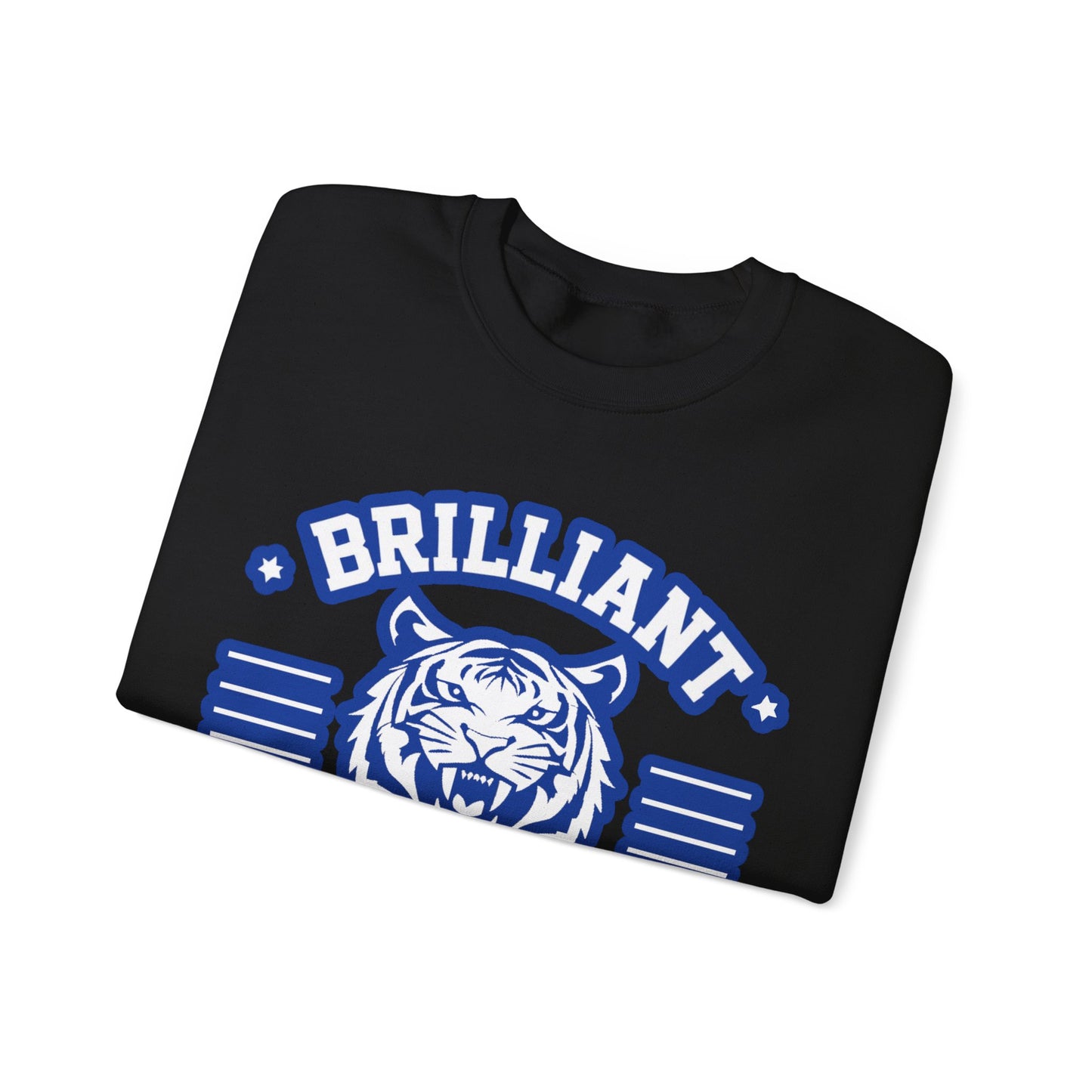Adult Crewneck Sweatshirt \ Brilliant Tigers Football \ BTF2